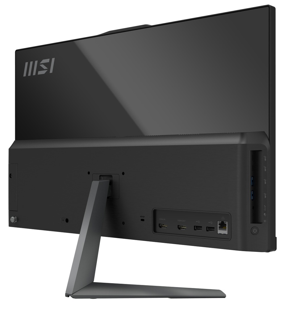 Počítač All In One MSI Modern AM242 1M-2296EU černý All In One počítač od MSI nabízí sadu konektorů pro snadné připojení externích zařízení.