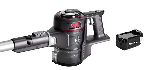 Tyčový vysavač Concept VP6010 šedý/červený
