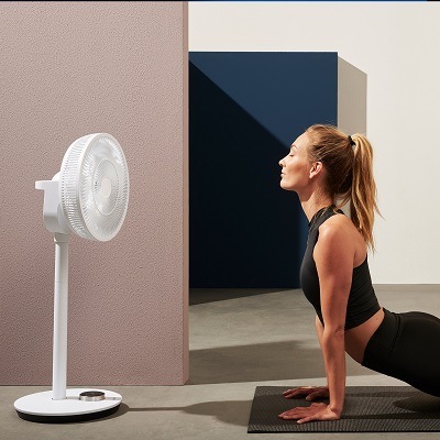 Ventilátor stojanový Duux Whisper Flex SMART White + battery pack Ventilátor stojanový Duux Whisper Flex SMART White + battery pack