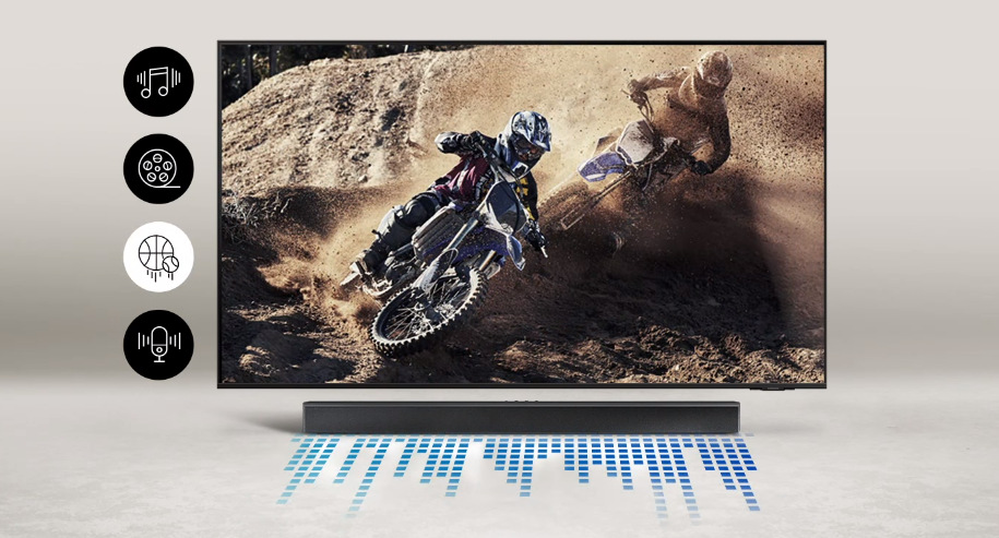 Soundbar Samsung HW-B450 černý
