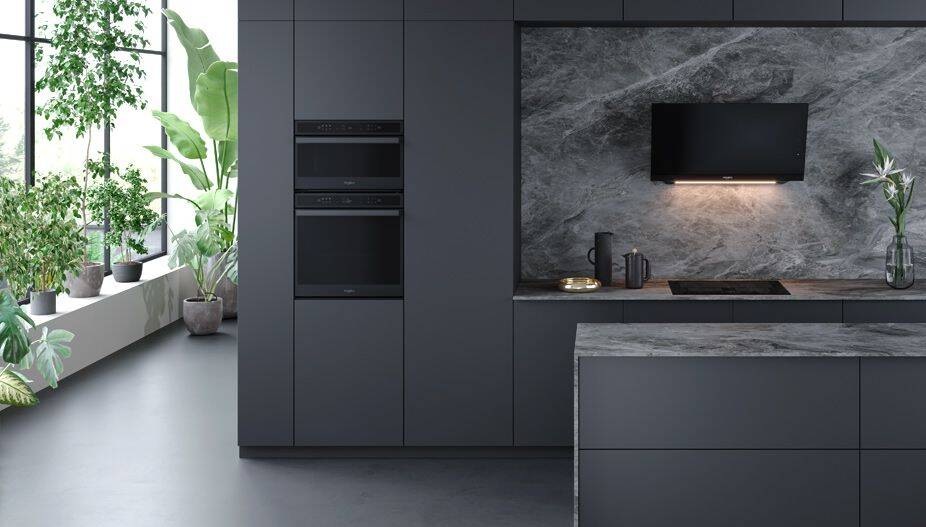 Vestavná trouba Whirlpool W6 OS4 4S2 P BL, černá, design