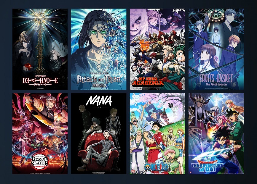 Televize Sony XR-77A80L Crunchyroll pro všechny milovníky japonského anime