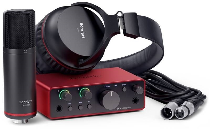 Focusrite Scarlett Solo Studio 4th Gen