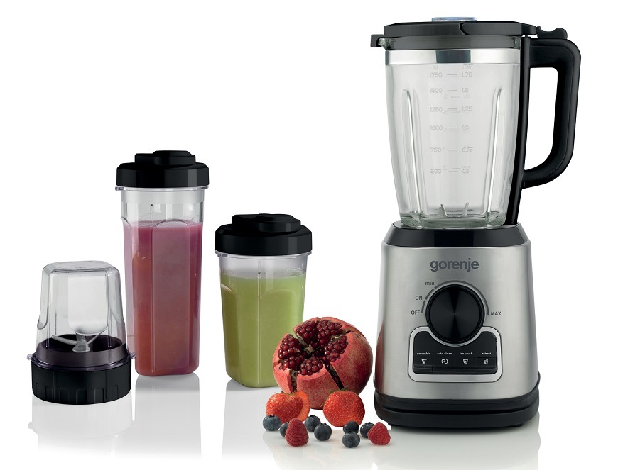 Stolní mixér Gorenje B1400BE, černá, perfektní mixování