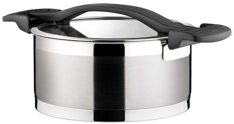Kastrol s poklicí Tescoma Ultima 24 cm, 5,0 l nerez