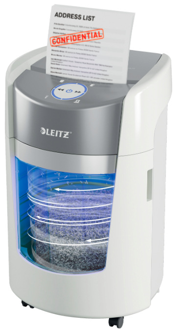 Skartovač Leitz IQ OptiMax 350 - bílý