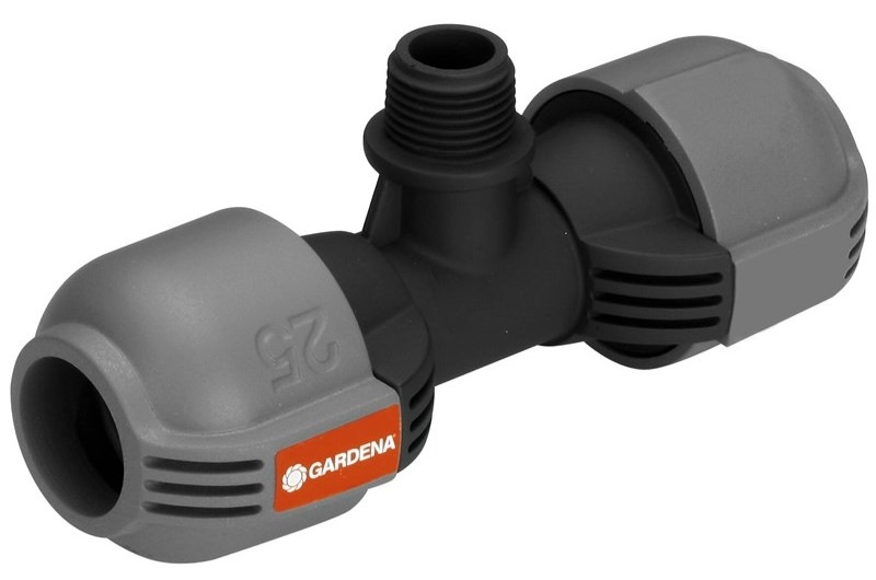 T-spojka Gardena 901018001 25 mm x vnější závit 1/2"