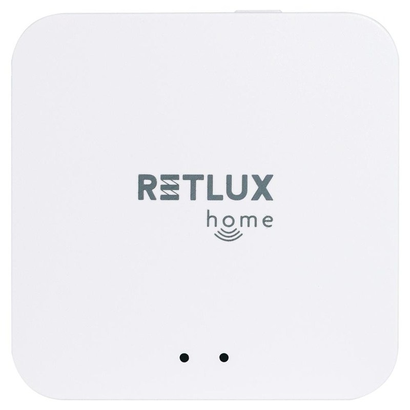 Řídicí jednotka RETLUX RSH 401 ZigBee s protokoly Zigbee 3.0 IEEE 802.15.4, Wi-Fi, Bluetooth 5.0