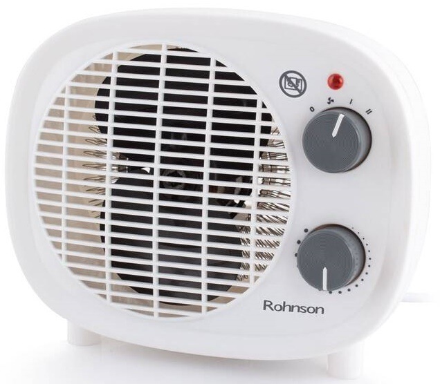 Teplovzdušný ventilátor Rohnson R-6066 bílý