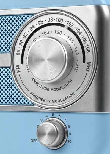 Radiopřijímač MUSE M-056 modrý