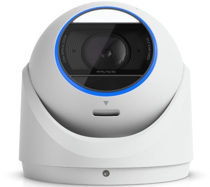 IP kamera Ubiquiti UniFi Protect G6 Pro Turret z přední strany