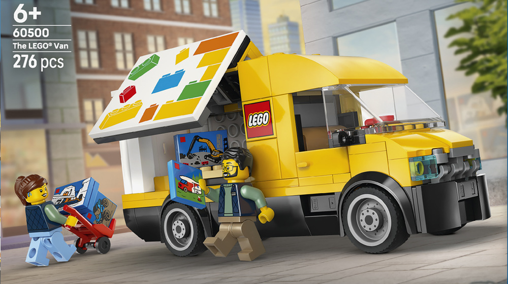 Dodávka LEGO City nabízí dětem možnost doručovat zásilky, nakládat palety a vymýšlet vlastní příběhy
