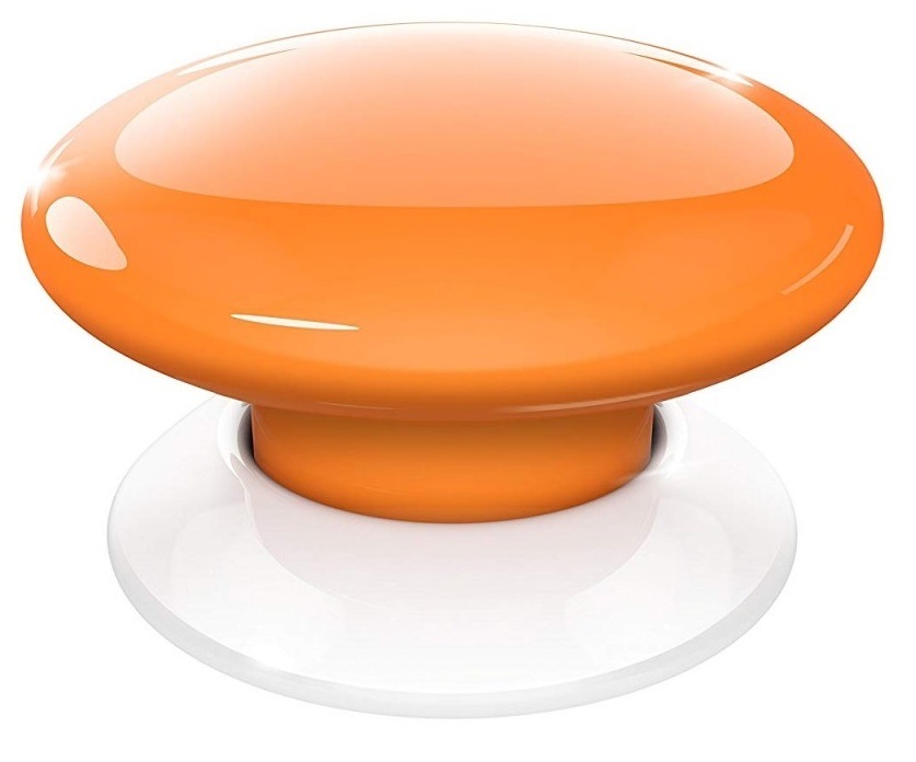 Tlačítko Fibaro Button, Z-Wave Plus oranžové Fibaro Button pro Apple HomeKit