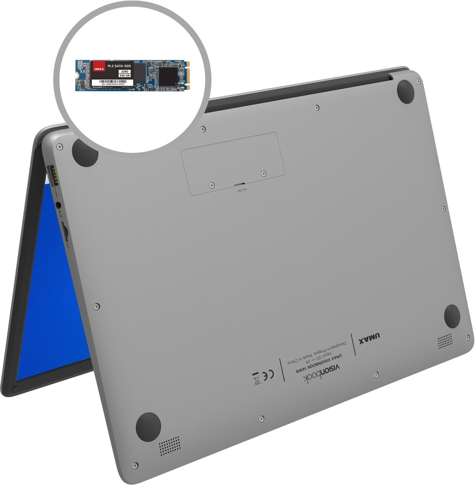 Notebook Umax VisionBook 14Wr šedý Umax VisionBook 14Wr