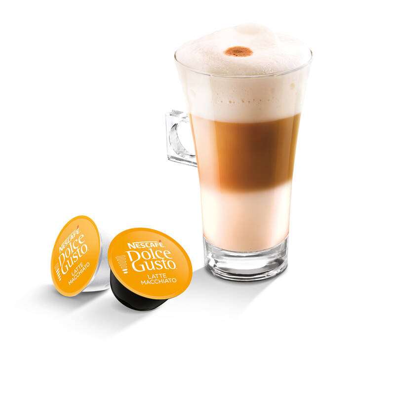 Kapsle pro espressa NESCAFÉ Dolce Gusto® Latte Macchiatto (16 ks) NESCAFE DOLCE GUSTO Espresso