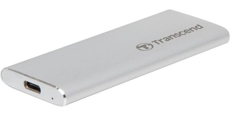 SSD externí Transcend ESD240C 480GB stříbrný