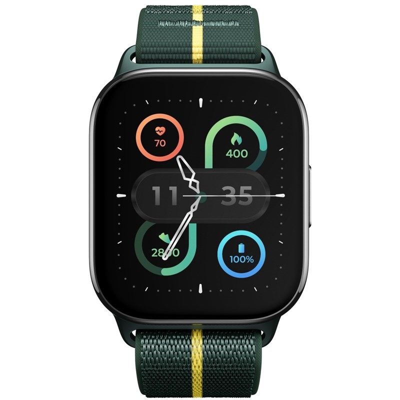 Chytré hodinky Motorola Moto Watch Fit černé/zelené