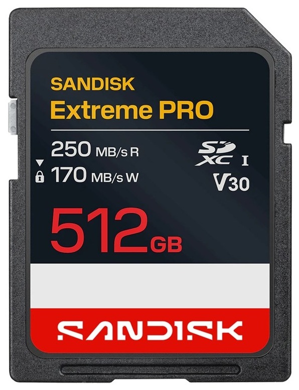 Paměťová karta SANDISK Extreme PRO SD 512GB