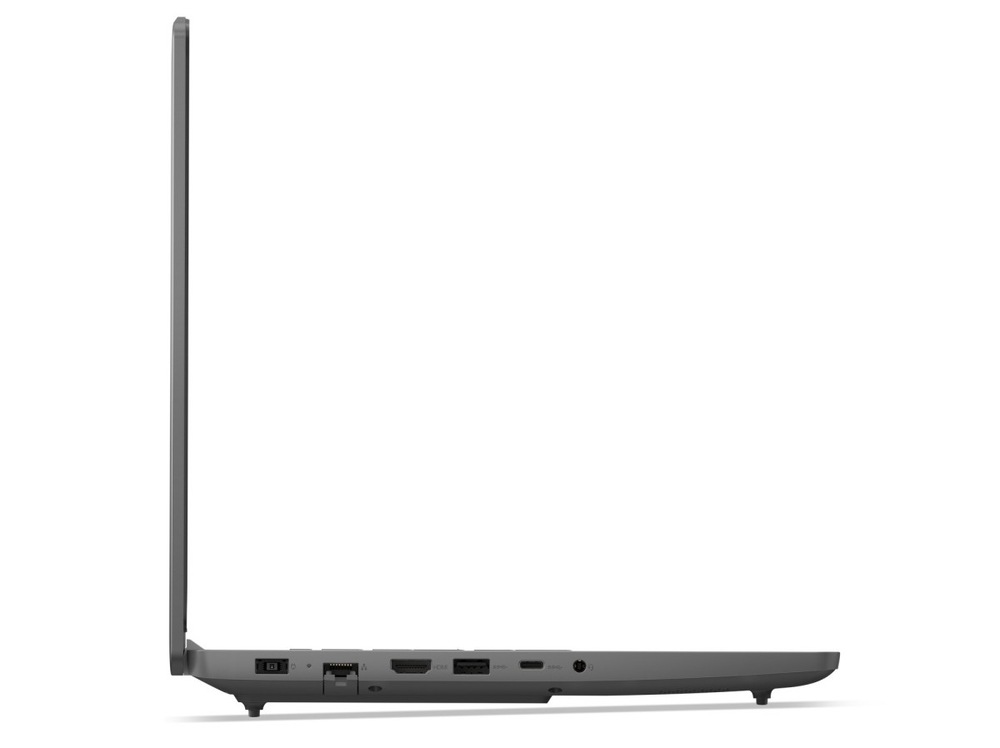 Profil otevřeného notebooku Lenovo LOQ 15ARP10E