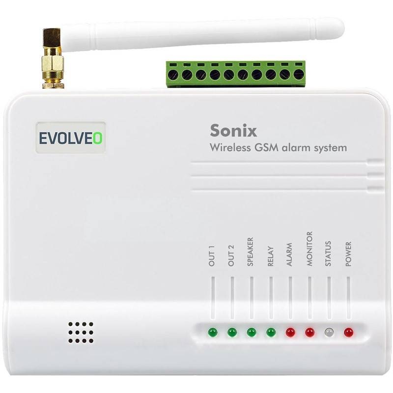 Alarm Evolveo Sonix, bezdrátový, GSM bílé