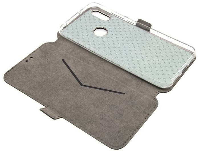 Pouzdro na mobil flipové FIXED Topic na Xiaomi Redmi Note 8 (2021) černé
