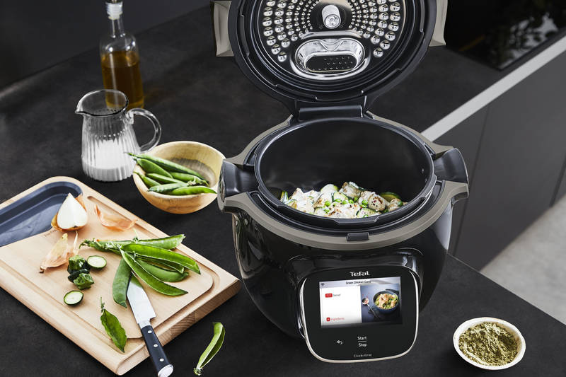 Multifunkční tlakový hrnec Tefal Cook4me Touch WiFi CY912831 Tefal Cook4me Touch Wi-Fi CY912831
