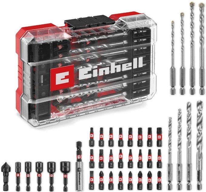 Sada vrtáků a bitů Einhell M-CASE (39 ks), 49108763