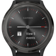 Chytré hodinky Garmin vivomove3 Sport Slate/Black