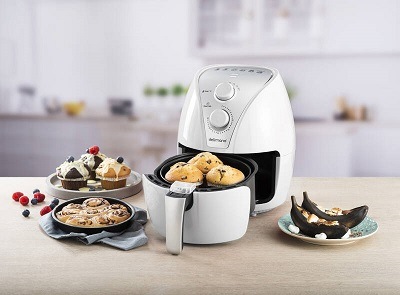 Fritéza horkovzdušná Delimano AIR FRYER bílá