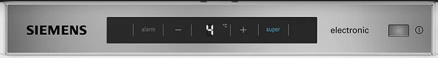 Siemens KI81RADE0 ovládací panel