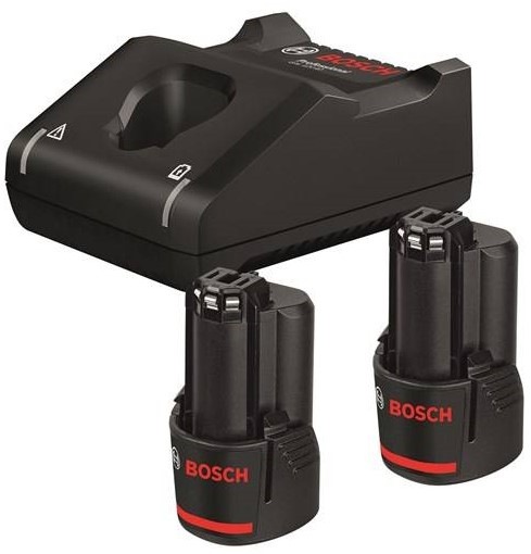 Set baterie a nabíječky Bosch 2x 12V 3.0Ah + GAL 12V-40