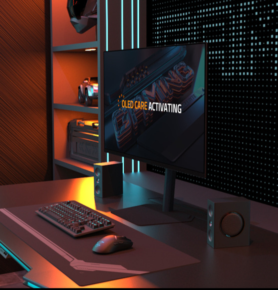 Herní monitor GIGABYTE MO27U2 černý