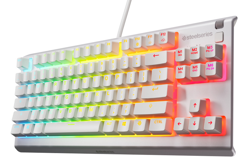 Klávesnice SteelSeries Apex 3 TKL US bílá Klávesnice SteelSeries Apex 3 TKL US bílá