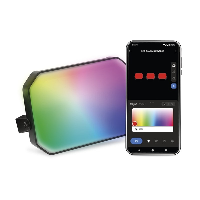 Reflektor EMOS GoSmart, 4 W, Expansion kit (1 ks) - černý