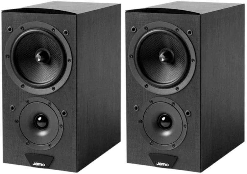 2 regálové reproduktory Jamo Concert C603 MKII, černá barva