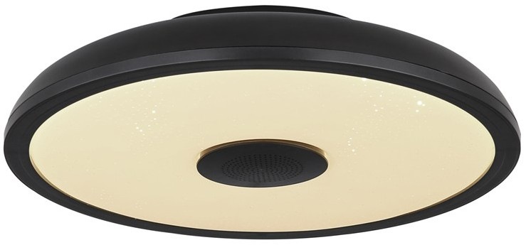 Stropní svítidlo GLOBO RAFFY 41366B v černé barvě