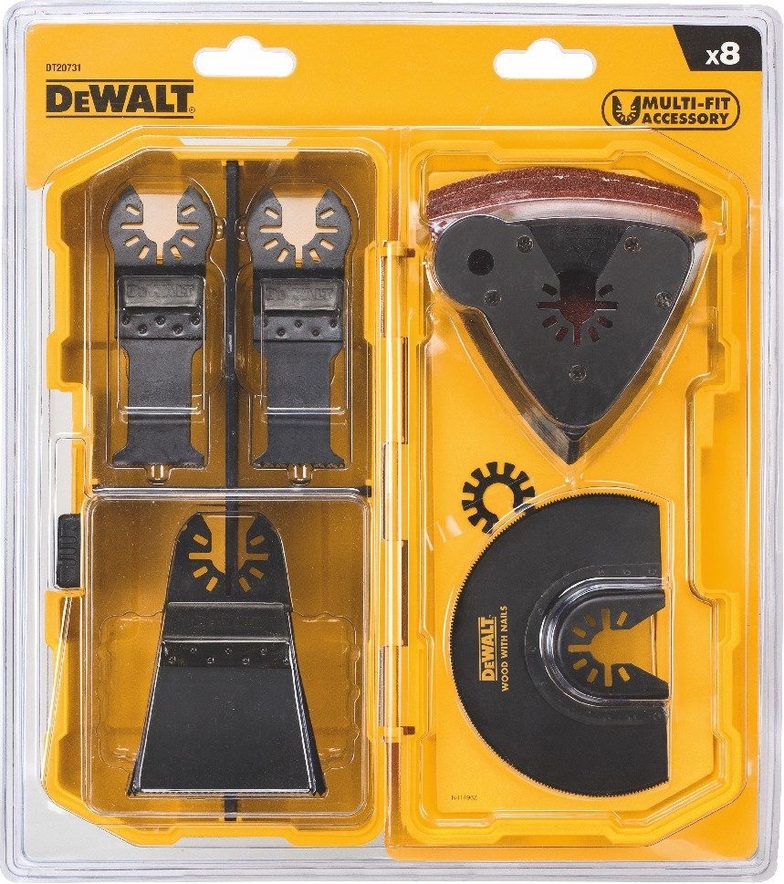 Sada pilových plátků Dewalt DT20731 (8 ks) Sada pilových plátků Dewalt DT20731-QZ 8 dílů