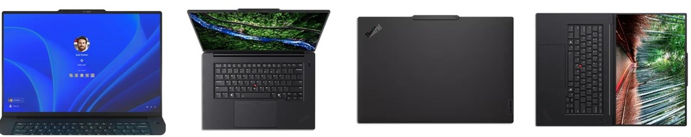 Notebook Lenovo ThinkPad T1g Gen 8 černý Detail designu notebooku Lenovo ThinkPad T1g Gen 8
