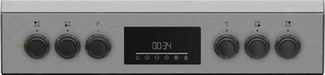 ovládací panel sporáku Beko FBM67320XS