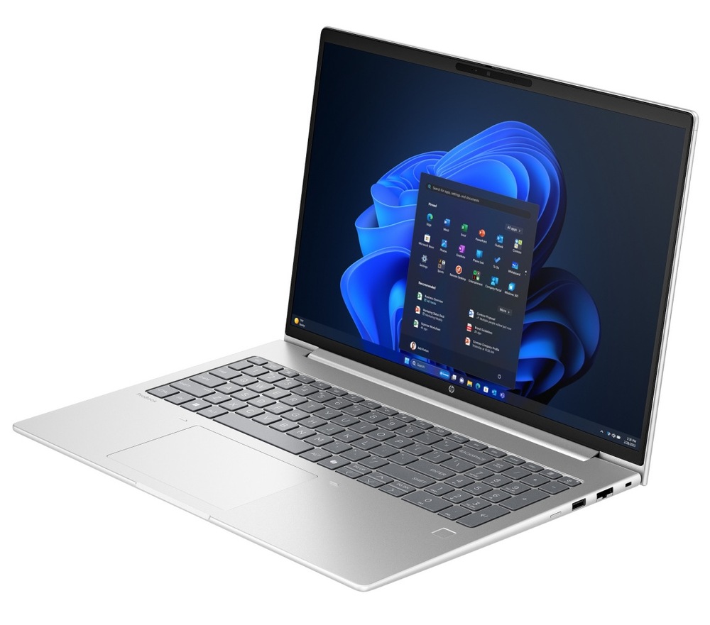 Notebook HP ProBook 4 G2a 16" stříbrný Notebook je vybaven dvěma porty USB 3.0 pro připojení myši, externího disku a dalšího příslušenství.