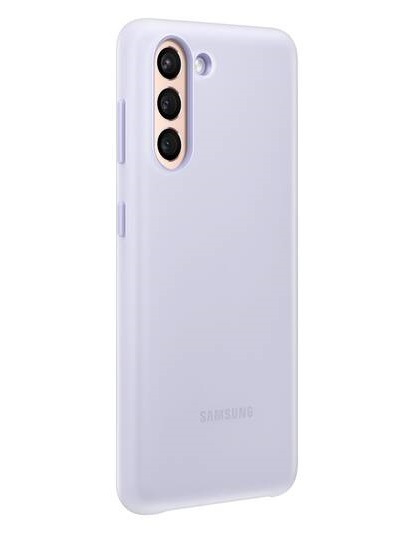 Kryt na mobil Samsung LED Cover na Galaxy S21+ 5G fialový