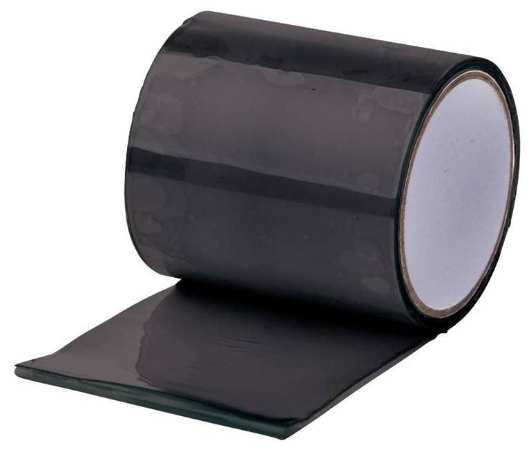 Opravná sada Heissner easy FIX 150 x 10 cm, pro plast, fólie, kov, sklo, gumu černá