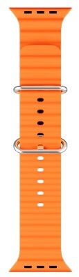 Řemínek Epico Strap Ocean na Apple Watch 42/44/45/49mm oranžový