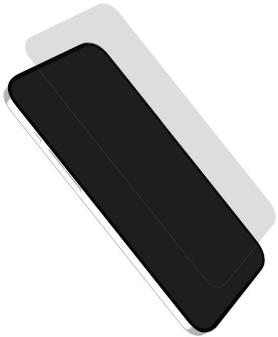 Tvrzené sklo ER CASE GLASS 9H na Apple iPhone 13/13 Pro/14/16e - průhledné