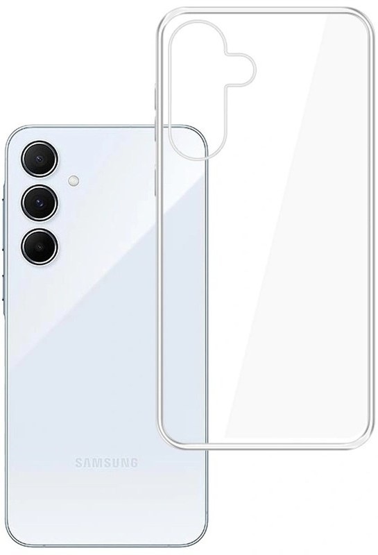 Kryt na mobil 3mk Clear Case na Samsung Galaxy A57 5G v průhledném designu