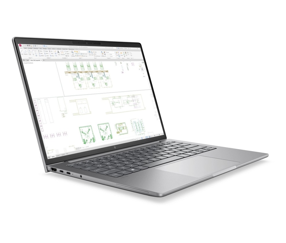 Notebook HP ZBook 8 G2i 14" stříbrný HP ZBook 8 G2i dbá i na zabezpečení