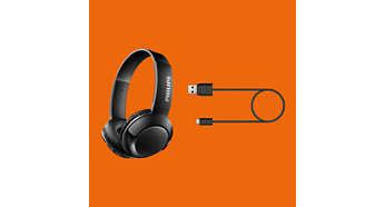 Sluchátka Philips SHB3075BK černá