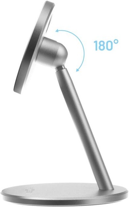 Stojánek FIXED MagFrame pro nabíječku MagSafe stříbrný Stojánek FIXED MagFrame pro nabíječku MagSafe stříbrný