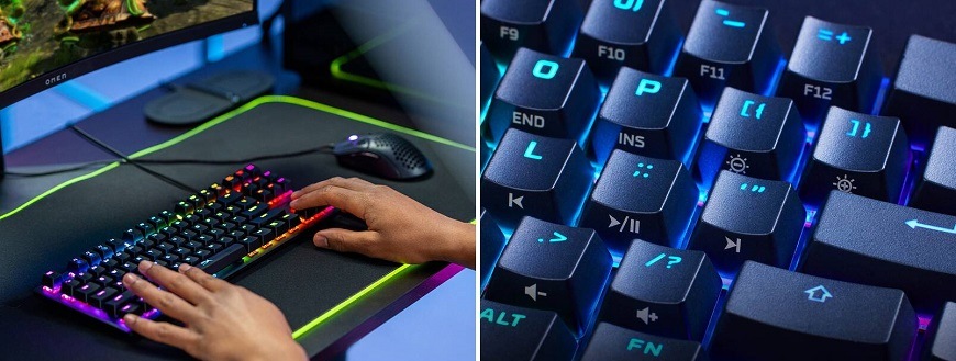 Klávesnice HyperX Alloy Origins 65 - Aqua, US Layout černá HyperX Alloy Origins 65