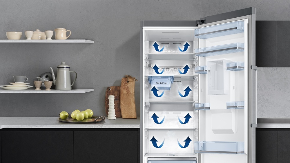 Chladnička Samsung RR39M7145S9/EF stříbrná